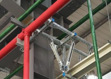 忻州市该抗震支架的整体式支吊架结构协调性好